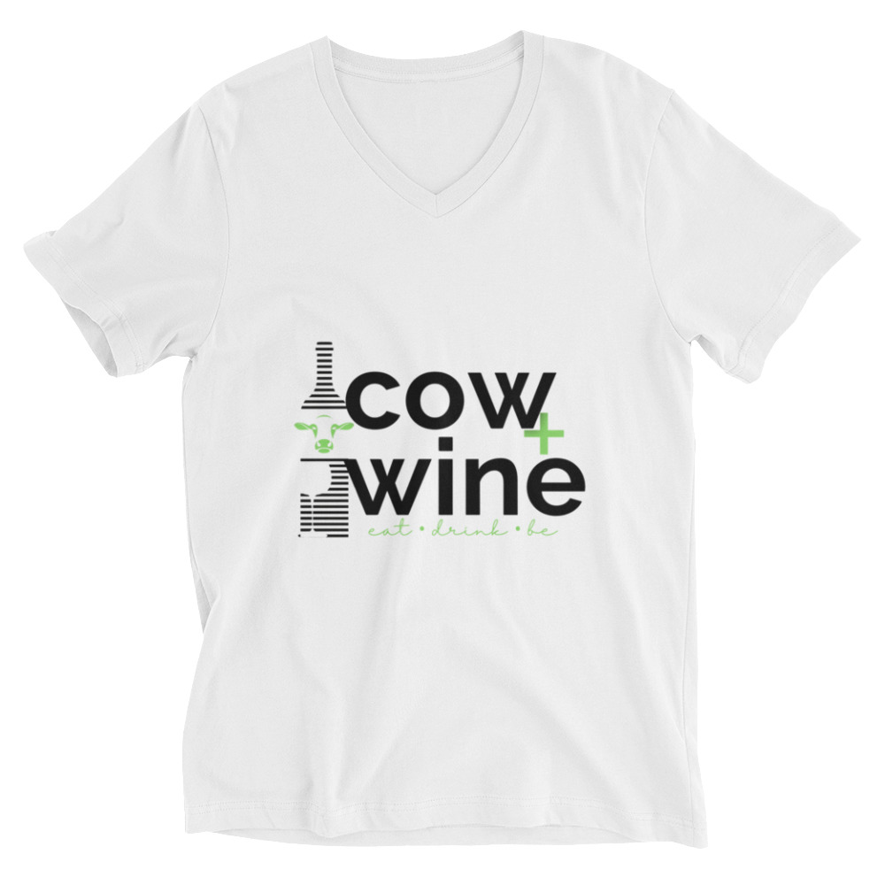 Unisex Logo V-Neck Tee